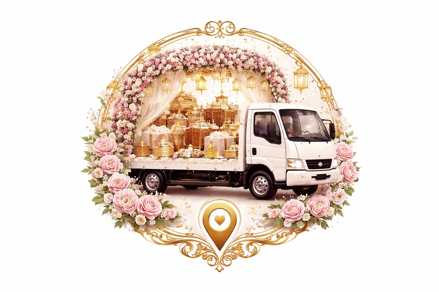 شعار نقل دبش العروس